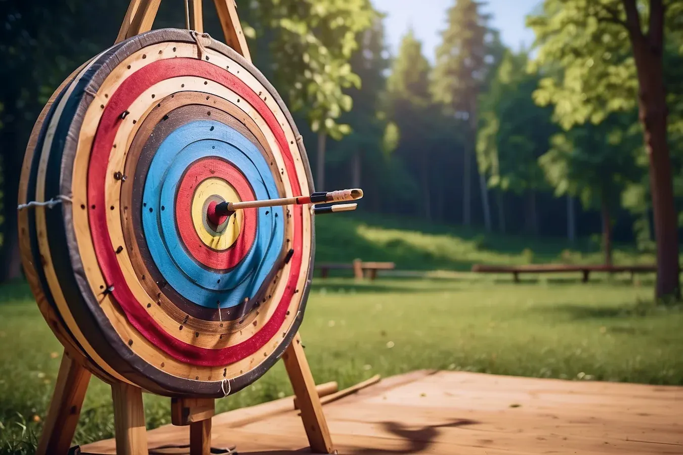Target archery activity